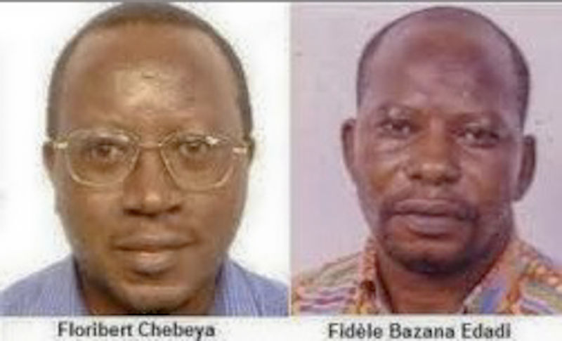 Floribert Chebeya et Fidèle Bazana