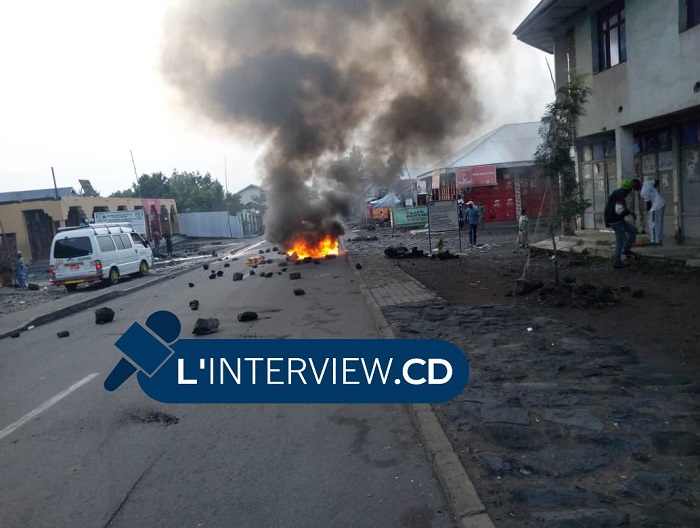police lamuka mort goma blessée marche opposition
