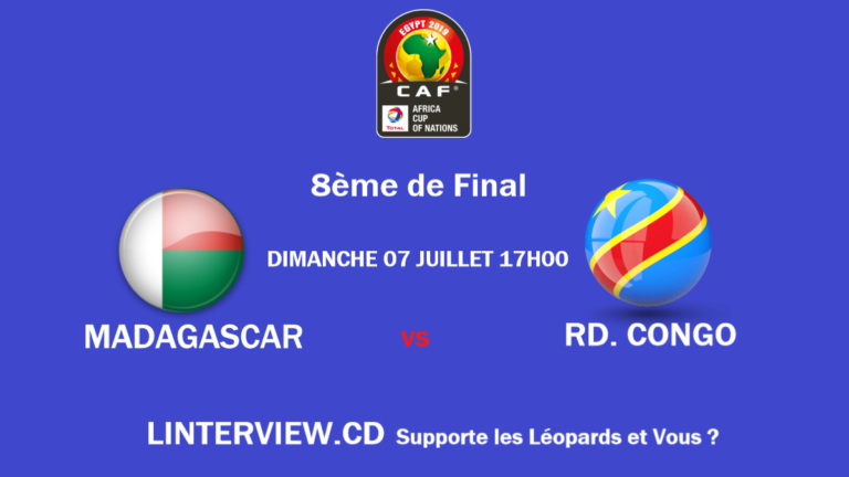 CAN 2019 madagascar vs rd congo moise katumbi corruption