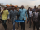 Nyiragongo Nord-Kivu Goma à marcher avec les corps sans vie des personnes assassinées