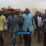 Nyiragongo Nord-Kivu Goma à marcher avec les corps sans vie des personnes assassinées