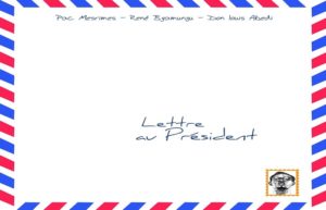 Président-Antoine-Felix-Tshisekedi-lettre-au-président-artiste-goma