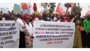 Sud-Kivu les cadres de l'UNC ont marché