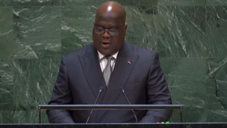 Felix Tshisekedi onu