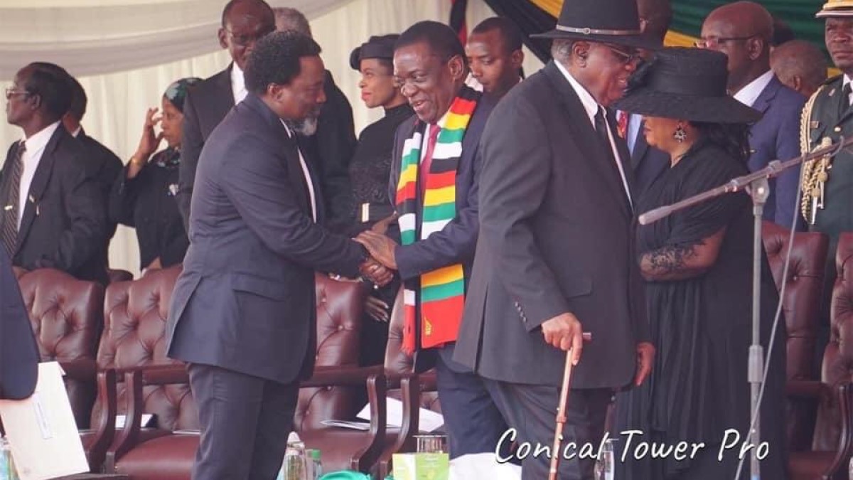 Zimbabwe : Joseph Kabila présent aux obsèques de Robert Mugabe