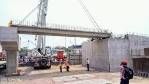 Kinshasa les travaux des sauts-de-mouton