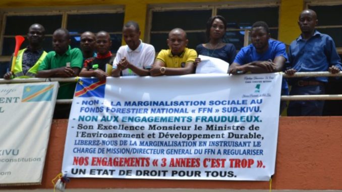 Sud Kivu Les agents du Fonds Forestier National Sud Kivu Les agents du Fonds Forestier National