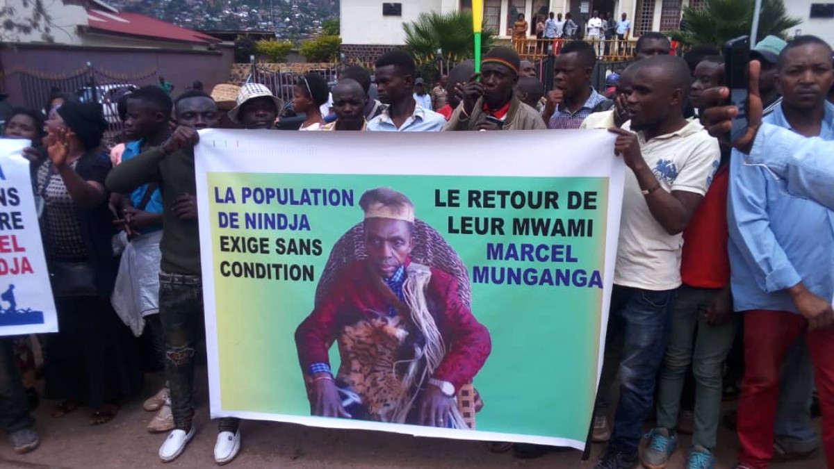 Sud-Kivu les habitants de la chefferie de Nindja