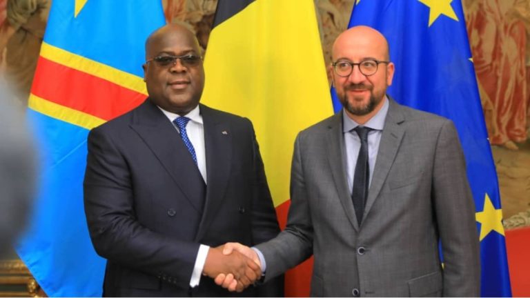felix tshisekedi charles michel