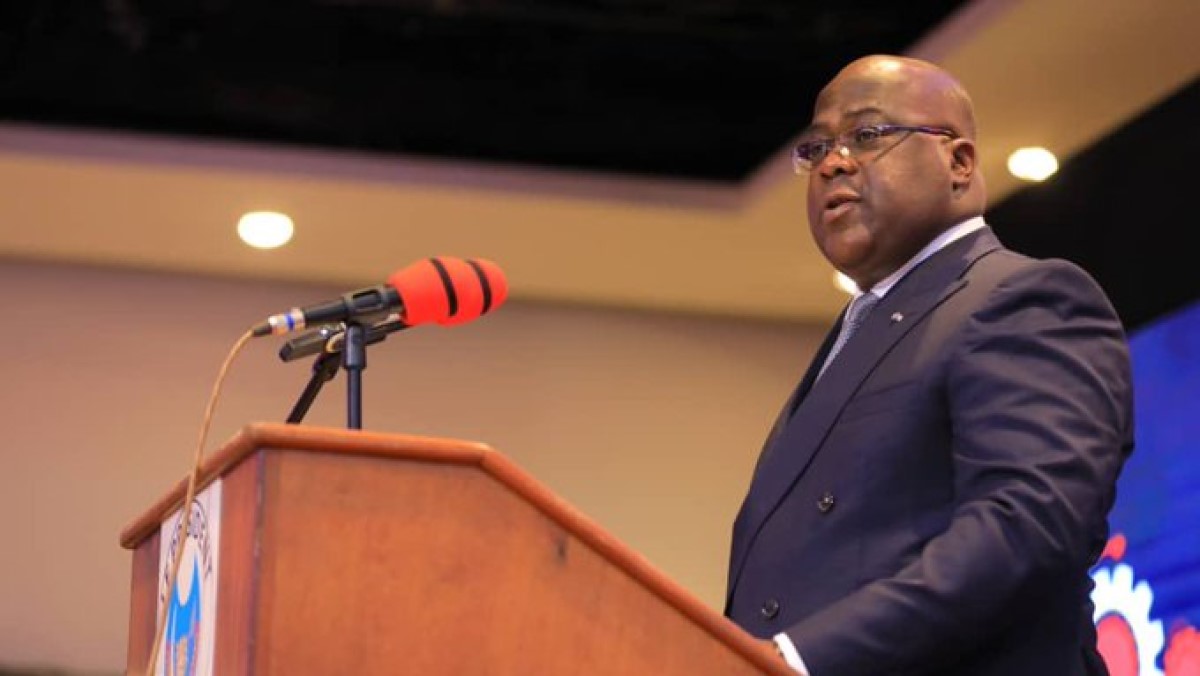 président felix tshisekedi chef de l'etat.