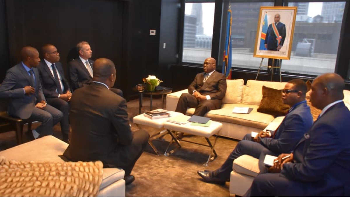 RDC: Les Gouverneurs de Kivu, Ituri et Kasaï Central ont soumis leurs désidératas à F. Tshisekedi à New York