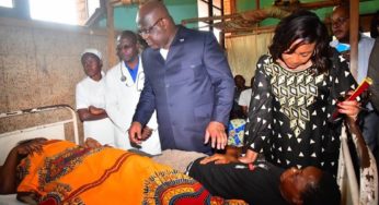 RDC: le Président Tshisekedi a réconforté les touchés de l’accident de Mbanza Ngungu