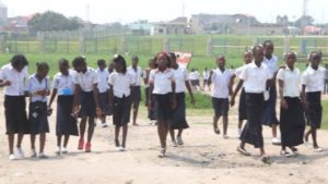 Marche des élèves Nord Kivu