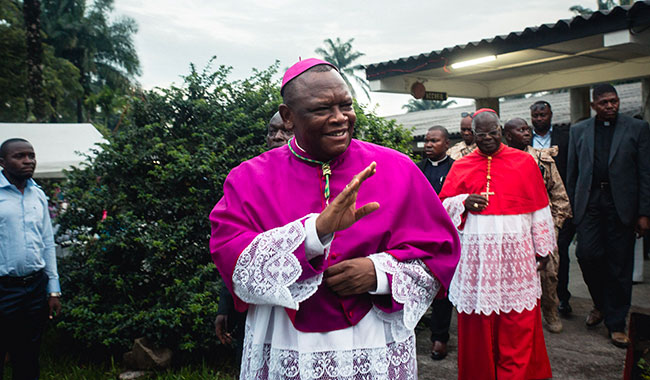 Cardinal Fridolin Ambongo kinshasa
