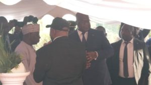 Félix Tshisekedi vient d'inaugurer le laboratoire agricole Olesegun Obasanjo