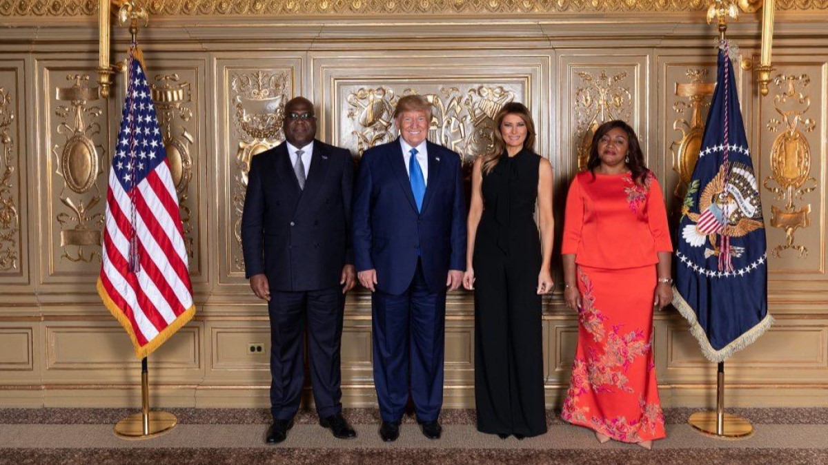 Felix Tshisekedi Donald Trump