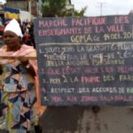 Goma les enseignants sont dans la rue