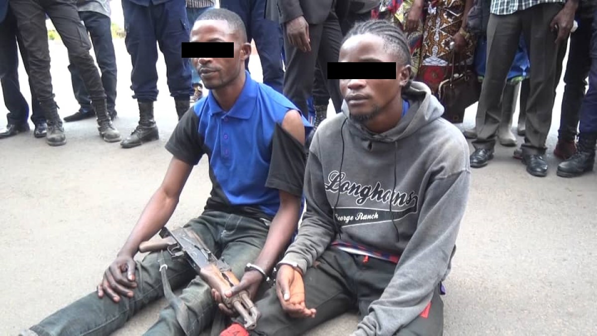 Haut-Katanga 2 bandits mains armées