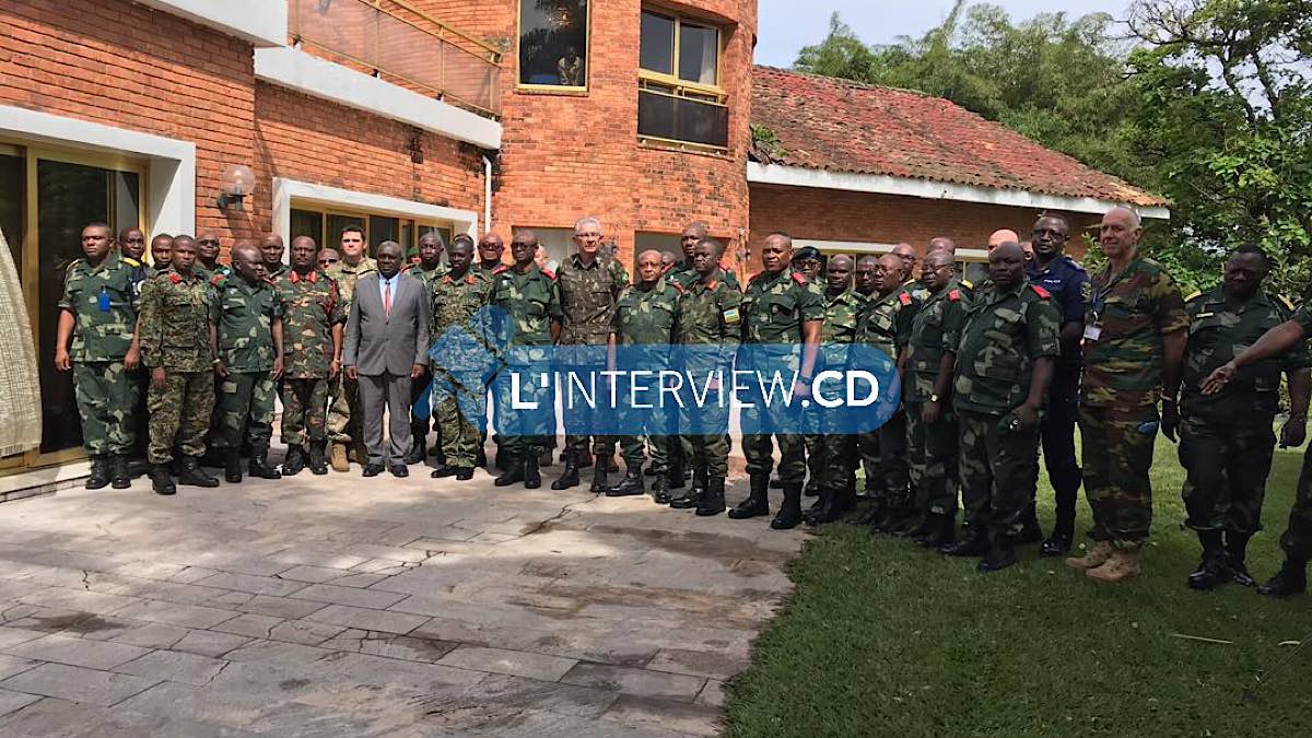 RDC chefs d'États major RDC Rwanda Ouganda Burundi Goma