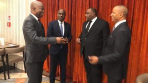 leaders de Lamuka Fridolin Ambong Martin Fayulu, Jean-Pierre Bemba, Moïse Katumbi et Adolphe Muzito