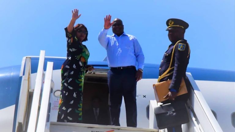 F Tshisekedi voyage bénéfique rdc