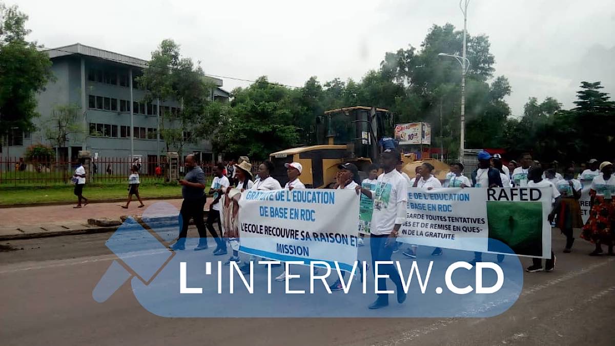 Société civile marche Kinshasa