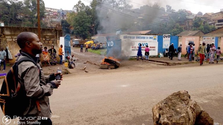 Manifestation OVD bukavu