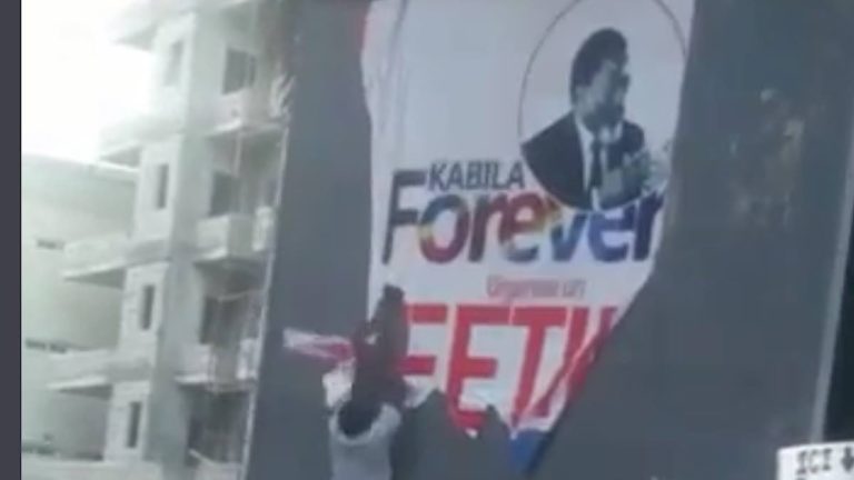 Effigie Kabila ForEver Kinshasa