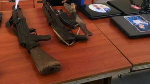 Bukavu 10 présumés voleurs arrêtés détention illégale d'armes