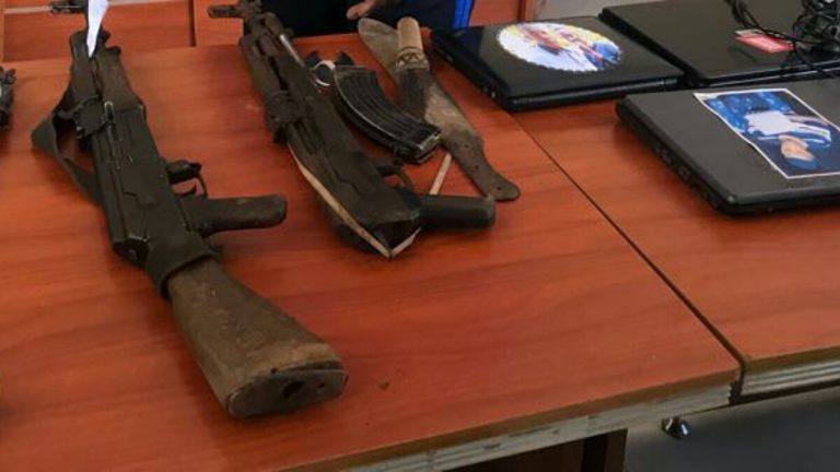 Bukavu 10 présumés voleurs arrêtés détention illégale d'armes