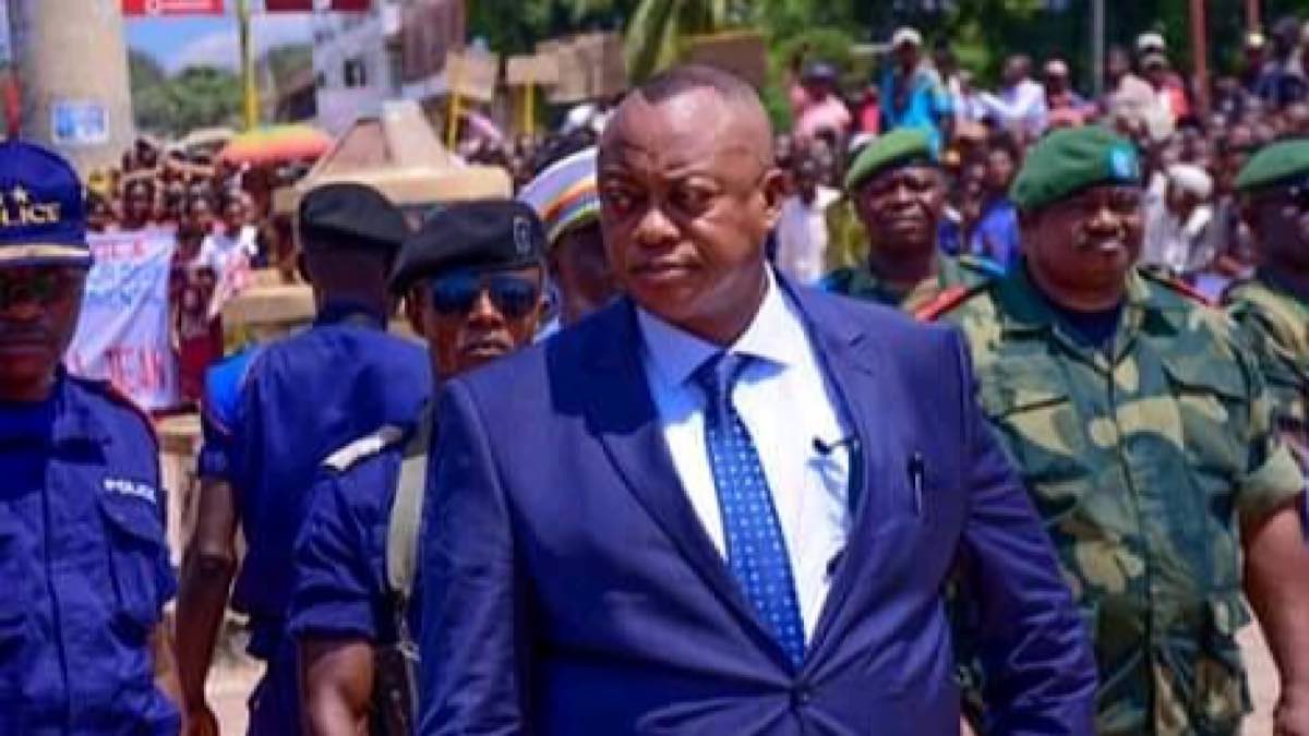 Kasaï oriental le gouverneur Maweja