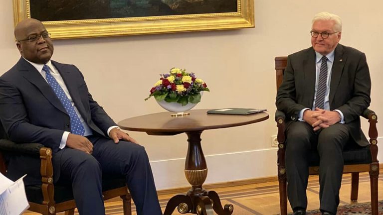 Felix Tshisekedi reçu par son homologue Franck Walter à berlin