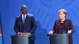 Felix tshisekedi et la chancelière allemande