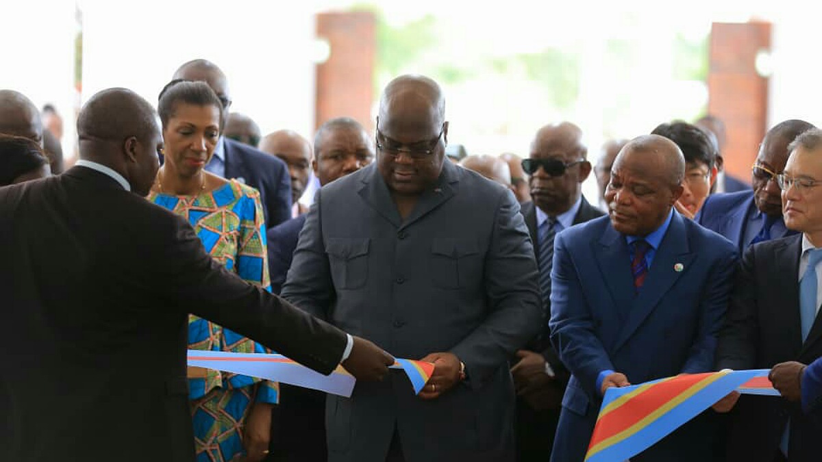 Felix tshisekedi inauguration musée national à kinshasa