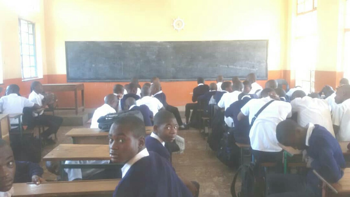 Lubumbashi les élèves n'ont pas étudié