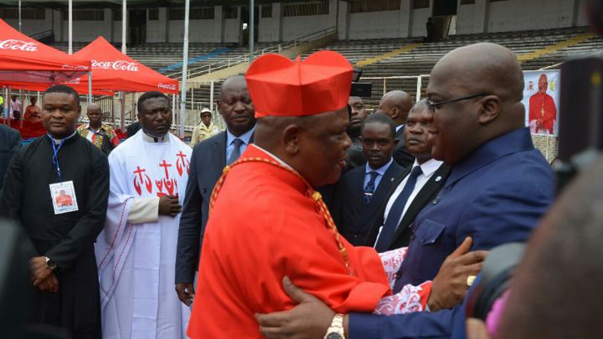 Le cardinal et Le président Felix