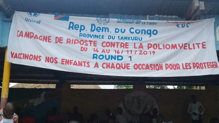 Lusembo campagne de vaccination polio