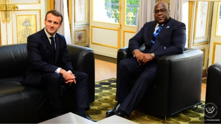 Macron et tshisekedi