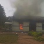 Mairie en feu à Beni