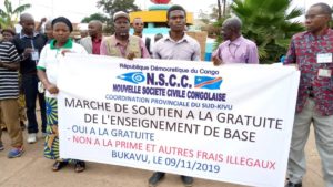 Marche Sud-Kivu nouvelle société civile congolaise samedi