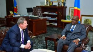 Mike Hammer et Felix Tshisekedi