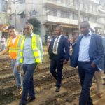 Ngwabidje a inspecté les travaux de la voirie urbaine à Bukavu