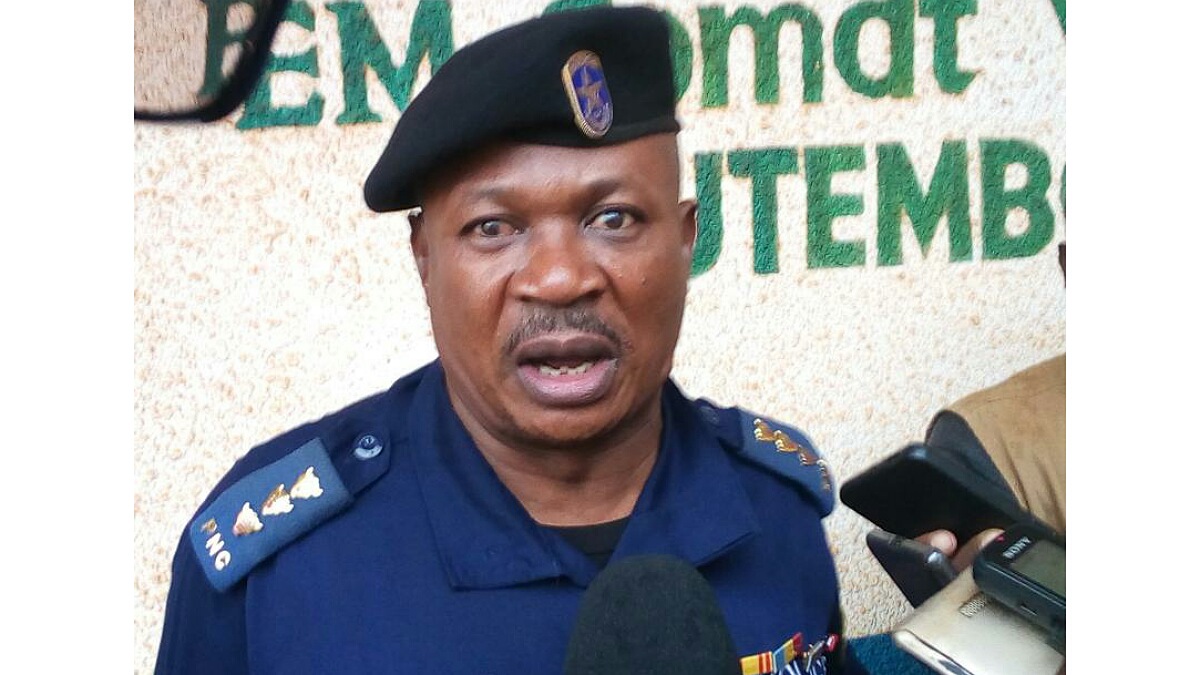 PNC commissaire Richard à butembo