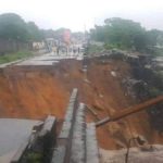 Pluie diluvienne à Kinshasa