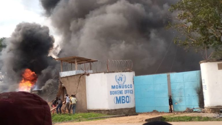 RDC la Monusco de Beni de sa base de Boikene