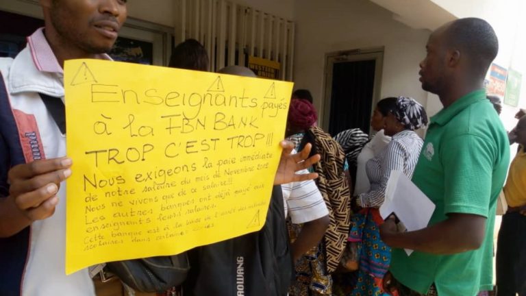Sud-Kivu les enseignants payés à la FBN-Bank