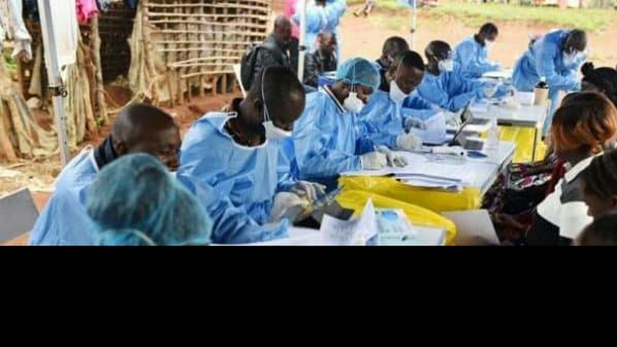 agents de la sous commision de communication de la riposte d'EBOLA butembo