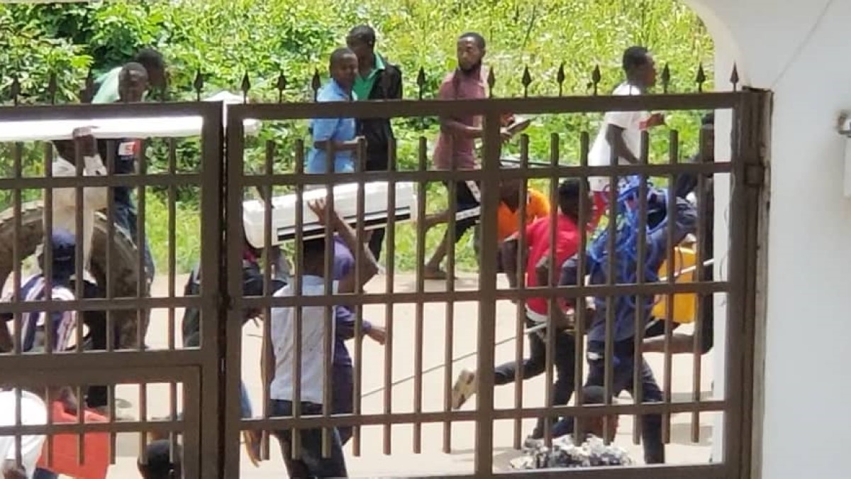 base de la Monusco pillé