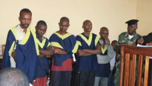 chef rebelle Koko di Koko et ses 4 coaccusés