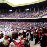 début de messe du cardinal Ambongo